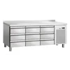 Mesa de refrigeración profesional 1792x700x850mm Bartscher 110888MA 230V