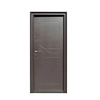 Metal exterior door Tracia Callatis, right, dark brown RAL 8019,205x88 cm