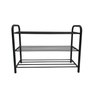 Metal Shelf Bookcase Shoe Rack -3 horizontal