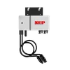 Microinvertor NEP BDM-500 BQ Wifi în lanț cu dispozitiv extern de protecție, acoperiș sau balcon