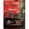 MILWAUKEE battery M18 B5 18V 5.0Ah Li-Ion