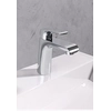 Miscelatore lavabo Ravak Flat senza tappo cromato