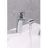 Miscelatore lavabo Ravak Flat senza tappo cromato