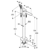 Miscelatore vasca e doccia freestanding Kludi Ambienta