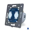 Modul buton WELAIK A921 CH dublu, pentru tensiune joasă 12/24V