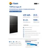 Modul fotovoltaic Risen 450W RSM108-10-450 BNDG NType TOPCon Dual Glass Black Frame Black