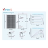 Moduł PV Trina Vertex S Mono 425 W Half-Cut 1500V BF