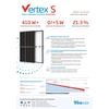 Module PV (panneau photovoltaïque) 395 W Vertex S Black Frame Trina Solar 395W
