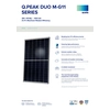 Module PV (Panneau Photovoltaïque) Q-CELLS Q.PEAK DUO M-G11 395W