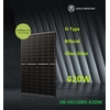 Modulo fotovoltaico 420W JOLYWOOD JW-HD108N-420 tipo N, bifacciale, vetro vetro, cornice nera