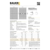 Módulo fotovoltaico 420W (painel solar) Bauer Solar Bifacial 420 W