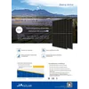 Módulo fotovoltaico Ja Solar 415W JAM54S30-415/MR Moldura Preta