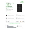 Módulo fotovoltaico painel fotovoltaico 440Wp Jinko JKM440N-54HL4R-V N-TYPE Tiger Neo Black Frame Black Frame