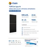 Módulo Fotovoltaico Risen 600W RSM144-10-600BNDG GlassGlass Bifacial / Estrutura Prateada Topcon tipo N