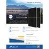 Μονάδα φωτοβολταϊκού πάνελ JaSolar 500W 500Wp JAM66S30 - 500/MR Μαύρο μονόχρωμο ημικοπτικό πλαίσιο 500 W Wp