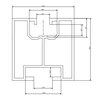 MONTAGEPROFIEL PV ALUMINIUM RAIL 40x40 2220mm