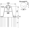 Montageschiene aus Aluminium SMA70/033