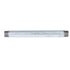 Montante de acero galvanizado 3/4" longitud 0.50m doble hilo