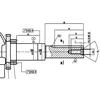 Μοτέρ Rato RV340 κατακόρυφος άξονας 25.4 mm / 80 mm RV340D