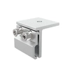 Mounting Bracket With Regulation For Tin Seam 50mm aluminum typ:2