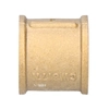 Muff 1" Online internal thread x internal thread brass