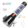 MULTIFUNCTIONAL LED SOLAR FLASHLIGHT 8W