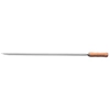 Narrow barbecue skewer with wooden handle, Churrasco line, light brown