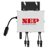 NEP Microinversor BDM-800 FN Wifi con dispositivo de protección externo, Balcón