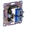 Nest RJ45/RJ11, schwarz, ONLINE-SORTIMENT