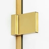 Neue trendige AVEXA GOLD Duschabtrennung 80x110 cm