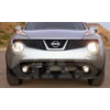 Nissan Juke - krómozott csíkok krómozott grillsütő próbabábu lökhárító tuning