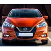 Nissan Micra - chrómové lišty chrómový gril figuríny nárazníka