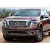 Nissan Titan - Bandes chromées, calandre chromée, réglage du pare-chocs factice