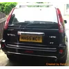 Nissan X-TRAIL T31 T-31 - CHROME STRIP on the tailgate