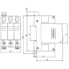 Noark 112894 DC-overspanningsafleider Ex9UEP 1200V 3P T2 Klasse C