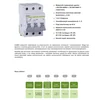 NOARK Afbryder 3P Type C 40A 6kA AC (100147)