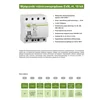 NOARK Disyuntor de corriente residual 3-faz 4P 16A 300mA 6kA TipoA (108338)