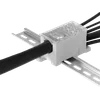 Objemka na PVB fazni distribucijski blok tirnici 160-6 160A 1x16-95mm² + 6x2,5-35mm² Cu-Al 1000V AC / DC