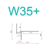 Odkvapový profil W35+ Renoplast