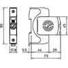 ограничител на пренапрежение,1p Тип2 (кл.В) типV20-1-280