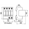 Ogranicznik przepięć AC DEHN 952400