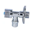 Onnline angle ball valve 1/2x3/8", code HAN511, for hydraulic installations