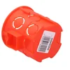 ONNLINE PRO PK-60F boîte de jonction à encastrer, profonde, rouge, IP 20