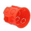 ONNLINE PRO PK-60F boîte de jonction à encastrer, profonde, rouge, IP 20