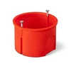 ONNLINE PRO PK-60F inbouwdoos met schroeven, rood, IP 20