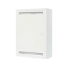 Opbouw schakelapparatuur MRN-1.Patchpaneel, stopcontact 250v 2P+Z, geperforeerde montageplaat 255X350X100