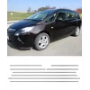 Opel Zafira C - Listwy CHROM Okienne Boczne Drzwi