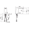 Oras Electra touchless faucet with temperature control 6155FZ