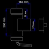 Orificio limpieza chimenea DN 120 con tapa y condensador