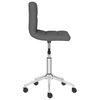 Otočná židle Lumarko Office, tmavě šedá, čalouněná látkou